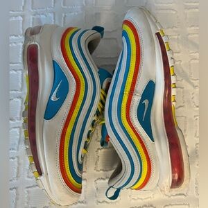 Nike Air Max 97 Summer Pack Womens Sz 8.5 OR 7Y Athletic Running Shoes Sneakers
